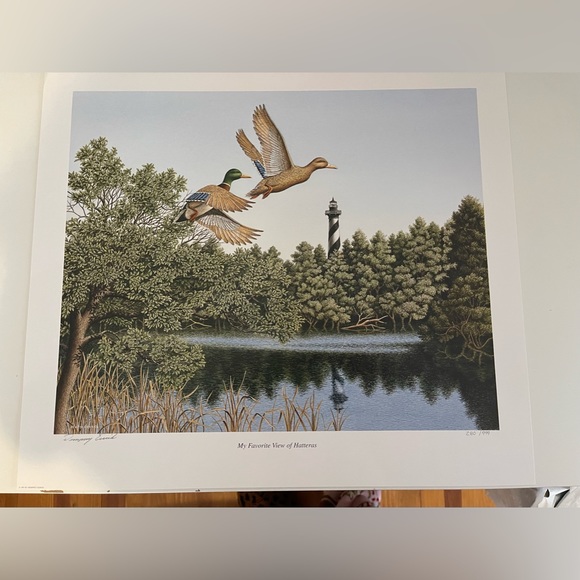 Unframed Dempsey Essick painting print - Picture 1 of 4